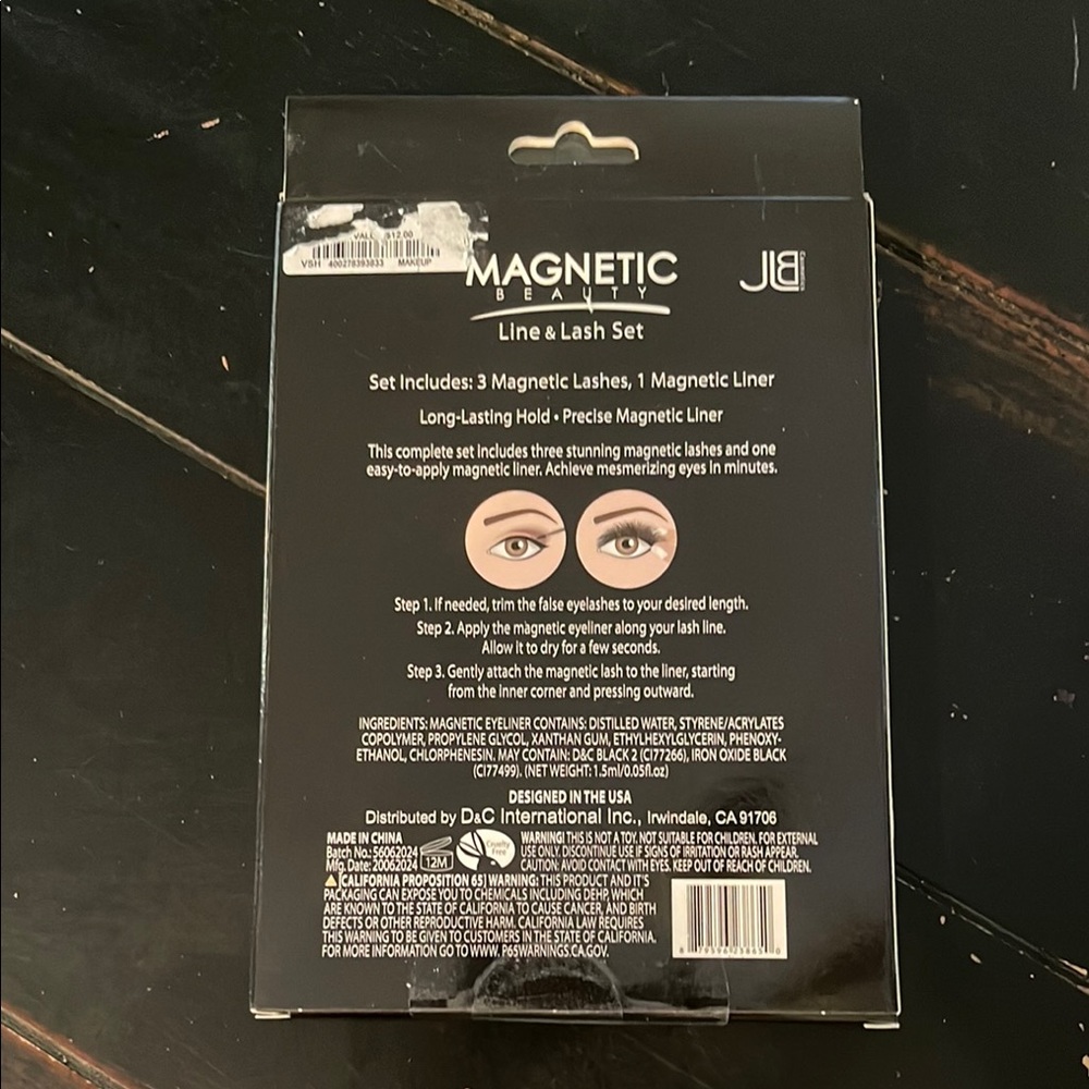 Line & Lash Set - Black - Picture 2 of 6